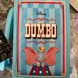 Loungefly dumbo book crossbody -NWT